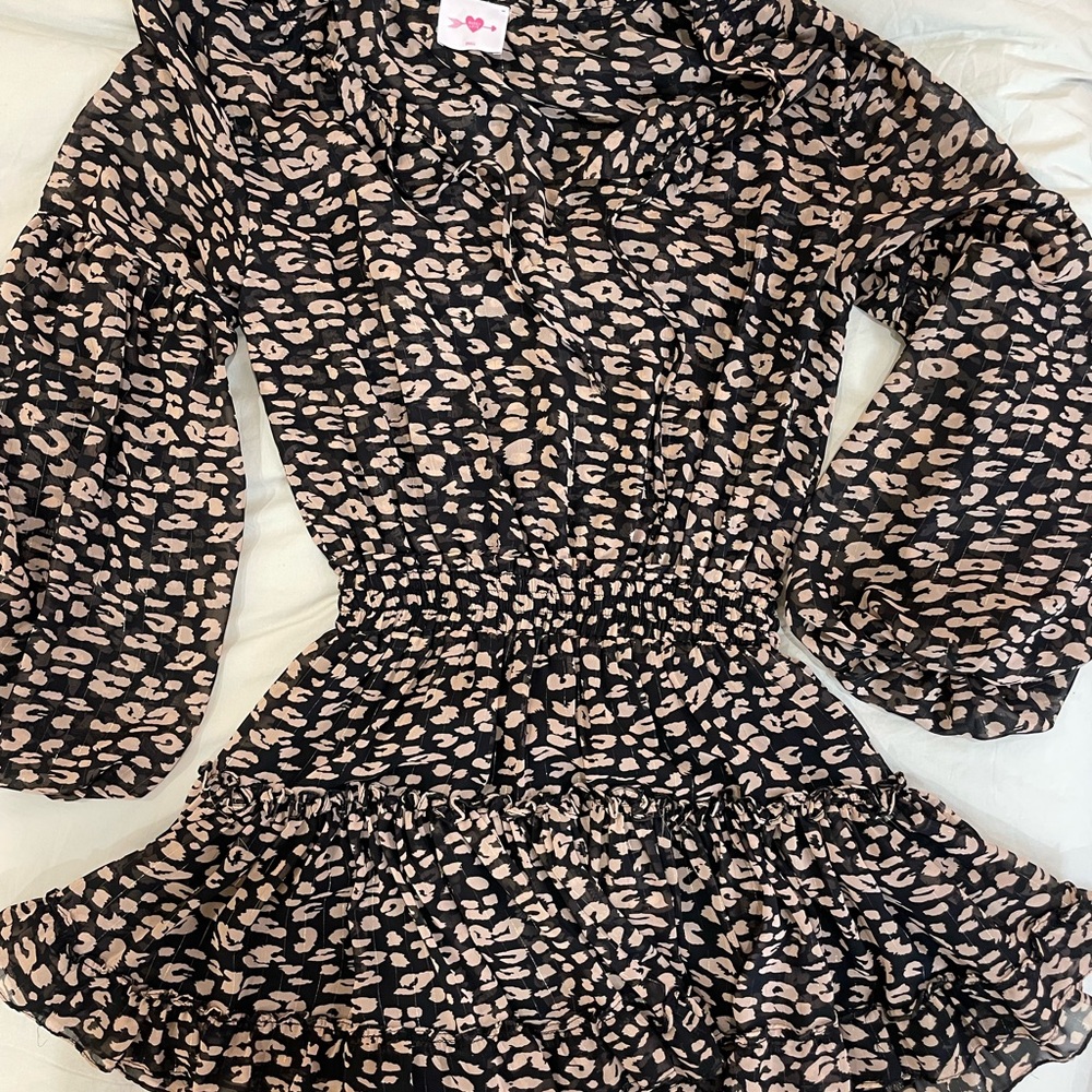 Buddy Love Leopard Print Dress